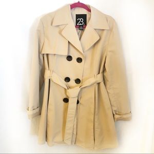 NWOT! 🔥23rd st. belted double breasted trench